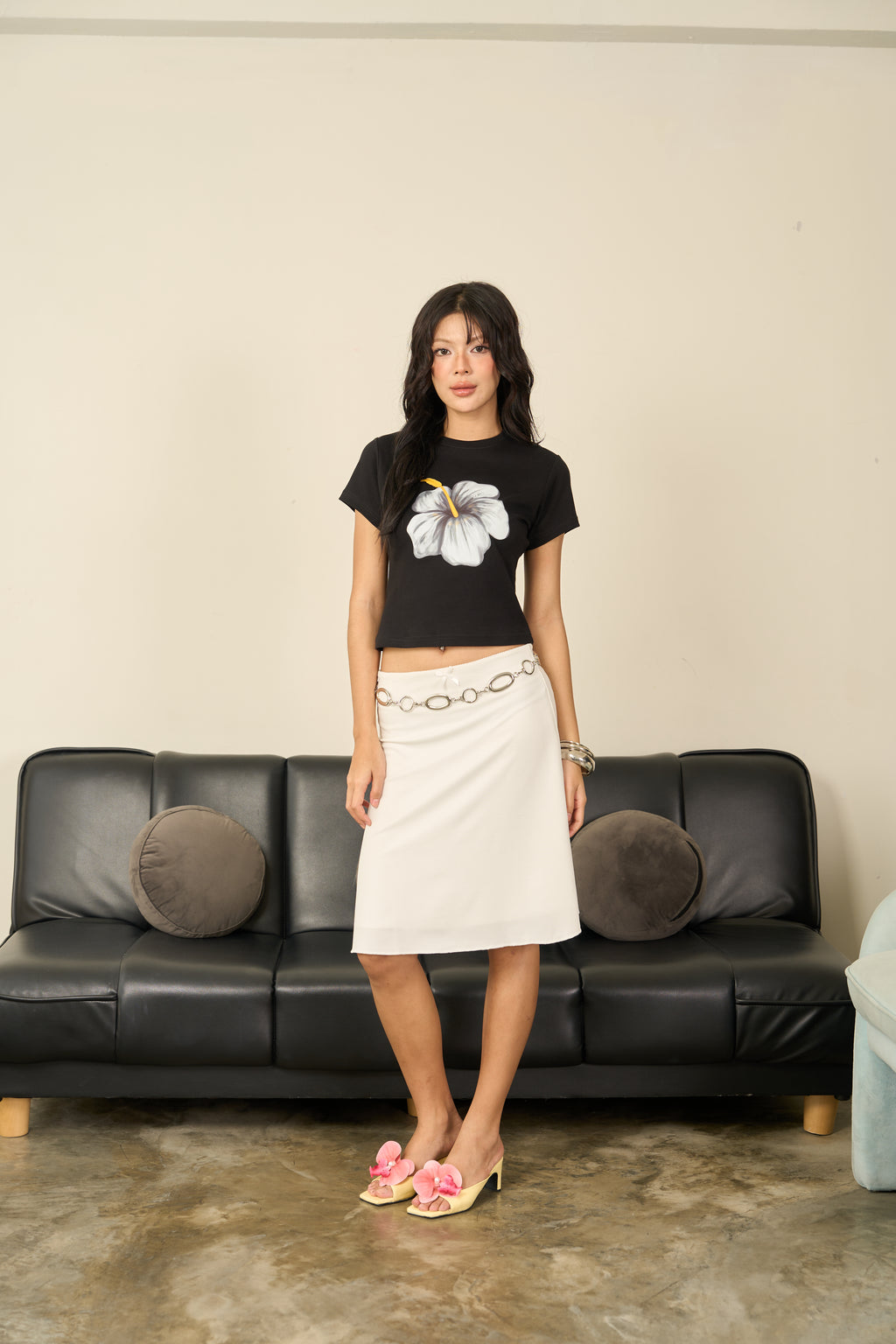 BabyTee | “BABY TEE SHOE FLOWER"
