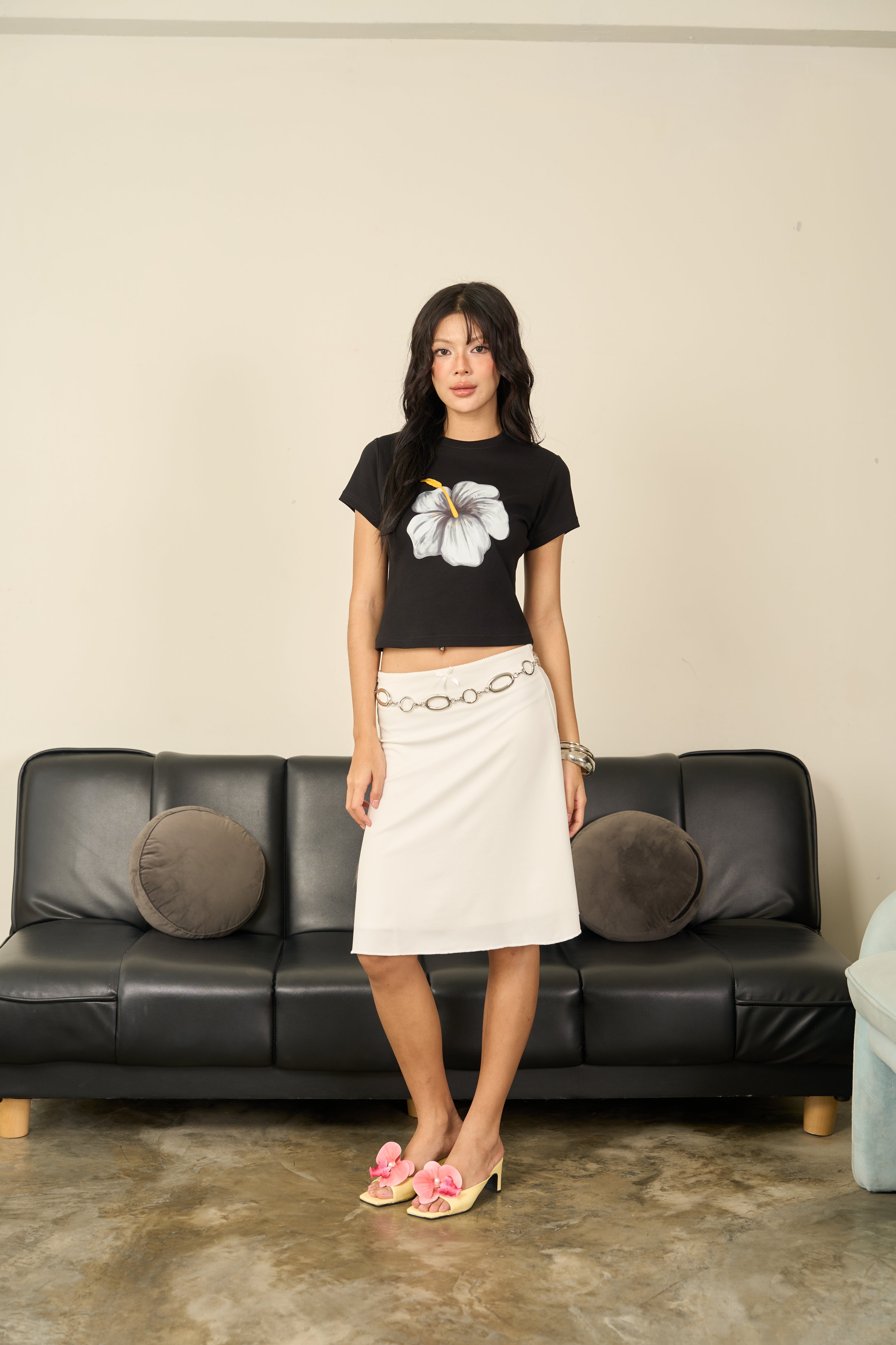 BabyTee | “BABY TEE SHOE FLOWER"