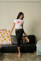 BabyTee | “BABY TEE SHOE FLOWER"