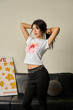 BabyTee | “BABY TEE SHOE FLOWER"