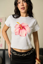 BabyTee | “BABY TEE SHOE FLOWER"